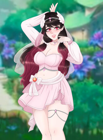bina slaying in some sumeru clothing